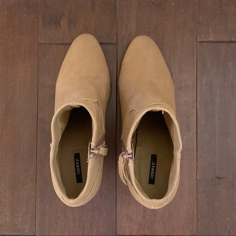 Light Tan Booties - Picture 7 of 8